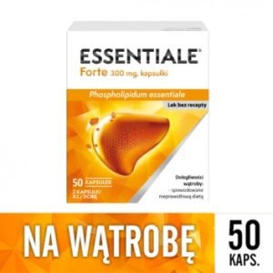 ESSENTIALE Forte 300 mg 50 kapsułek