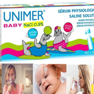 Unimer Baby NaCl 0,9%, sól fizjologiczna, 5 ml x 50 ampułek